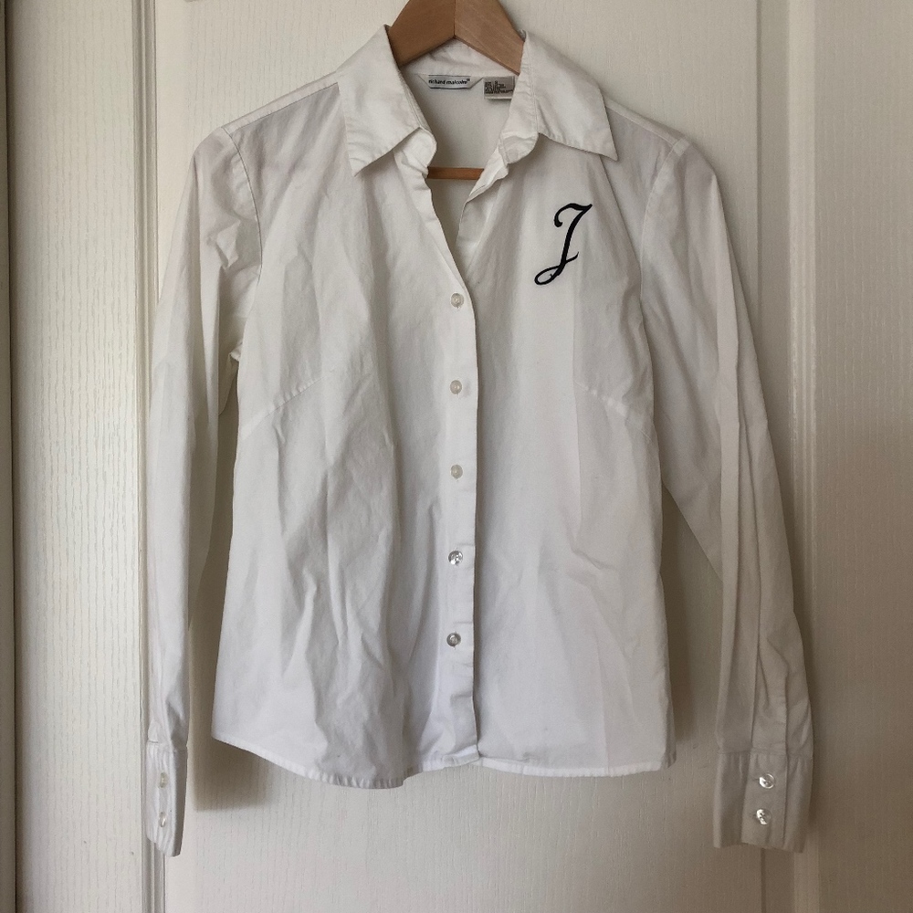 White Button-Up Shirt